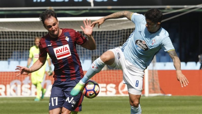 Celta de Vigo cayó ante Eibar y no repunta en España