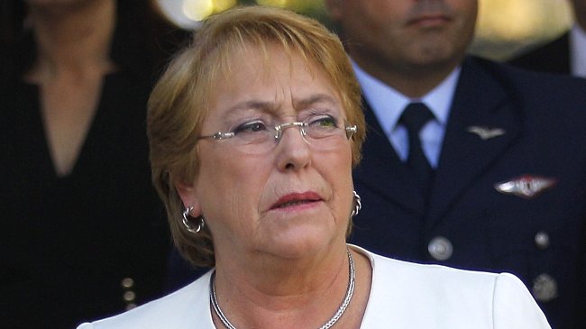 Presidenta Bachelet lamentó la bajada de Lagos