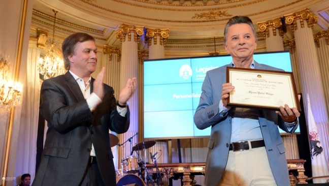 Nombran a Palito Ortega Personalidad Destacada de la Cultura de Buenos Aires