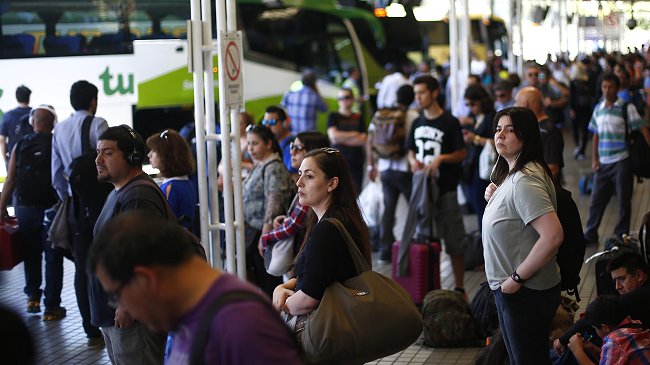 Gobierno eleva fiscalización en terminales de buses de cara al fin de semana largo