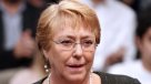 Bachelet llamó a los parlamentarios a \