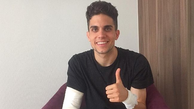 Marc Bartra fue operado con éxito tras el ataque al bus de Borussia Dortmund
