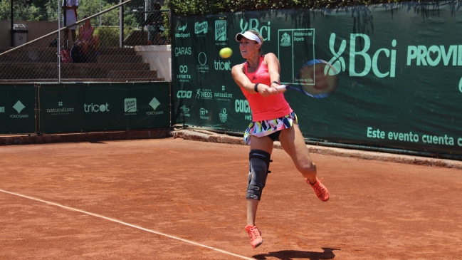 Alexa Guarachi se despidió en semifinales del ITF de Pelham