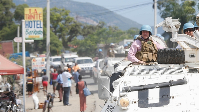  Comenzó retiro de tropas chilenas de Haití  