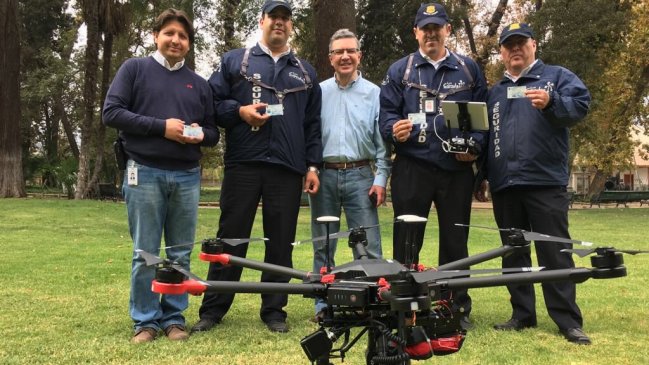 La próxima semana comienza el patrullaje de drones con parlantes en Las Condes