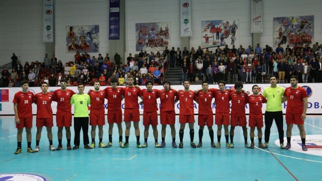 Chile se estrenó con un sólido triunfo en Panamericano Juvenil de Balonmano