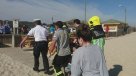 Armada rescató a tres bañistas de morir ahogados en El Tabo