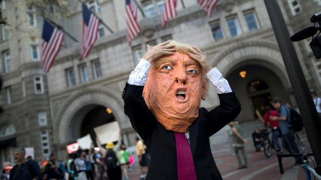 Trump afirmó que alguien 