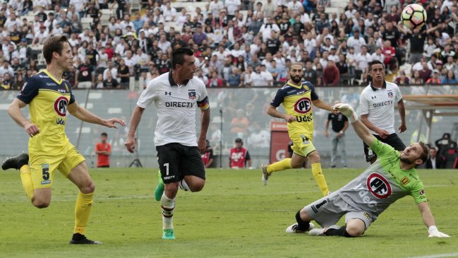 Colo Colo superó a U. de Concepción y retomó el liderato del Clausura