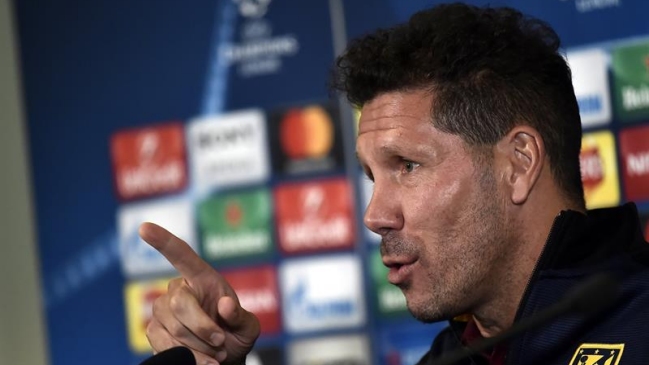 Diego Simeone negó contactos con la AFA para llegar a la selección argentina