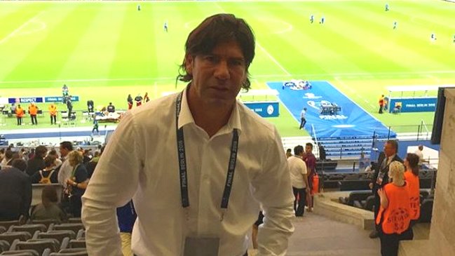 Marcelo Salas sufrió portonazo en Vitacura