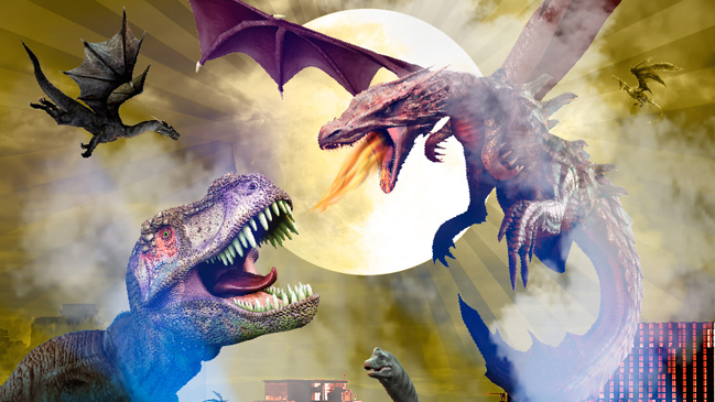 Dinosaurios y dragones se tomarán la Estación Mapocho en invierno