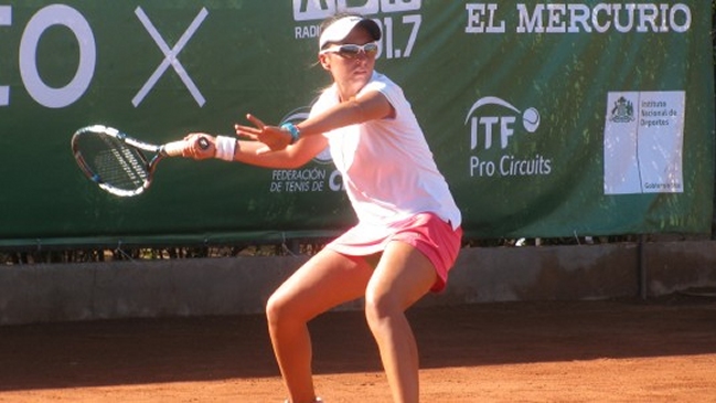 Daniela López perdió en singles, pero avanzó en dobles en Hammamet