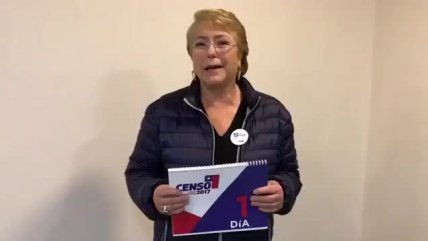   La invitación de la Presidenta Bachelet a participar en el Censo 2017 