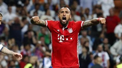 Arturo Vidal ironizó con divertida imagen sobre arbitraje en el Santiago Bernabéu