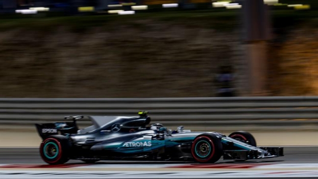 Valtteri Bottas terminó al frente en pruebas realizadas en Bahrein