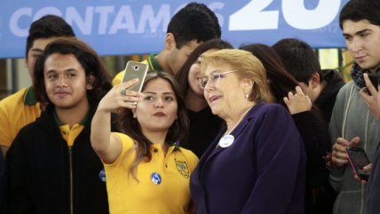   La Presidenta Bachelet es hoy una censista más 