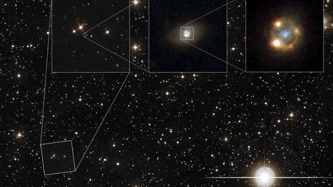 Detectan raro fenómeno que ayudará a medir velocidad de expansión de universo