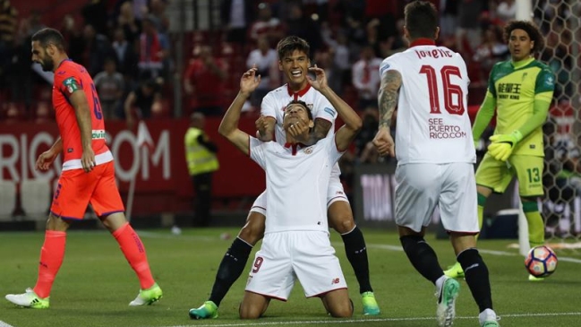 Doblete de Ganso le dio el triunfo a Sevilla sobre Granada por la liga española