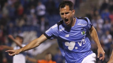 Pablo Calandria marcó la paridad transitoria ante Universidad Católica