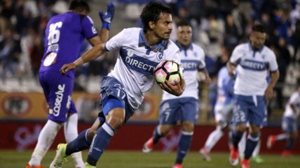 El golazo de Carlos Espinosa para marcar el 2-2 ante O’Higgins en San Carlos de Apoquindo