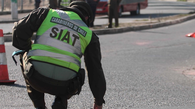 Automovilista murió en accidente de tránsito en autopista Vespucio Sur