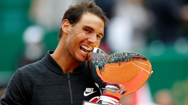Rafael Nadal tras ganar en Montecarlo: 