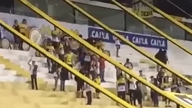 Hinchada de Criciuma dedicó un ofensivo cántico a Chapecoense