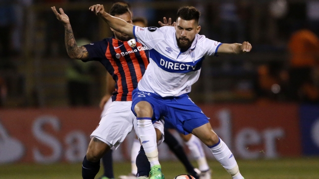 Los últimos 10 partidos de la UC frente a equipos argentinos por la Libertadores