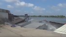 Terrenos colapsaron y 19 casas fueron arrastradas a un río