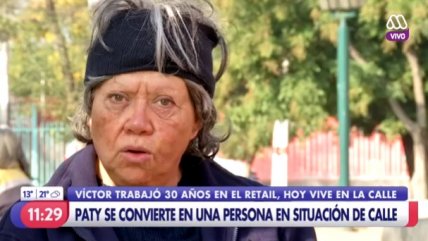   La impactante transformación de Patricia Maldonado para enfrentar situación de calle 