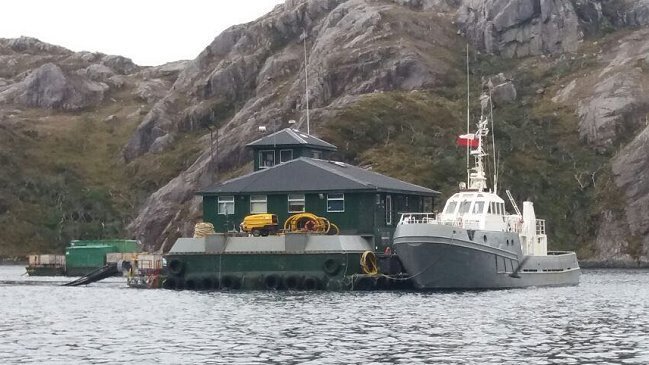 Trabajador de salmonera 