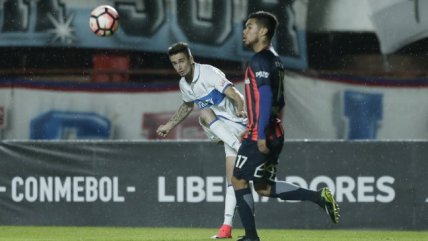 San Lorenzo derrotó a una batalladora U. Católica y encendió la lucha en la Copa Libertadores