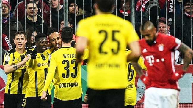 Arturo Vidal y Bayern Munich se despidieron en semifinales de la Copa de Alemania