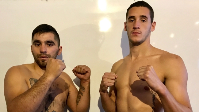 Julio Alamos y el argentino Luis Garay quedaron listos para su pelea