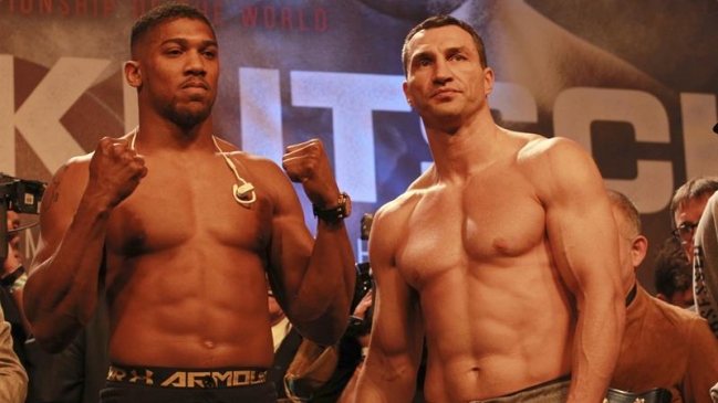 Joshua registró su mayor peso antes de la pelea contra Klitschko en Wembley