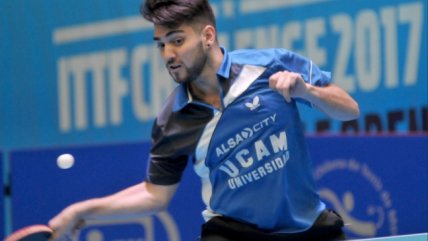 Tenimesistas nacionales pasaron a semifinales en dobles y sub 21 en el Chile Open