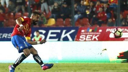 U. Española tomó ventaja ante Everton con una contra de Sebastián Jaime
