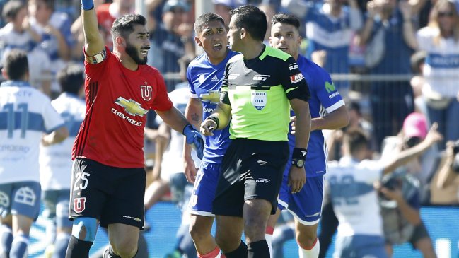 Enrique Osses: Solo vi un error en el arbitraje del clásico universitario