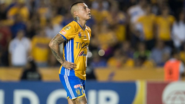 Eduardo Vargas quedó descartado para disputar la última fecha de la liga mexicana