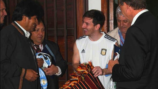 Evo Morales alabó determinación de la FIFA de levantar la sanción de Messi