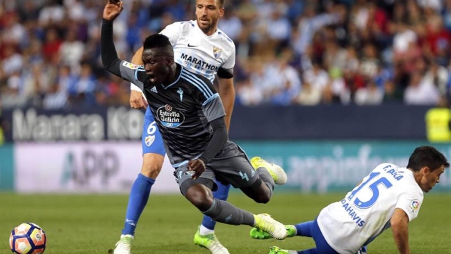 Celta de Vigo perdió ante Málaga y no repunta en la liga española