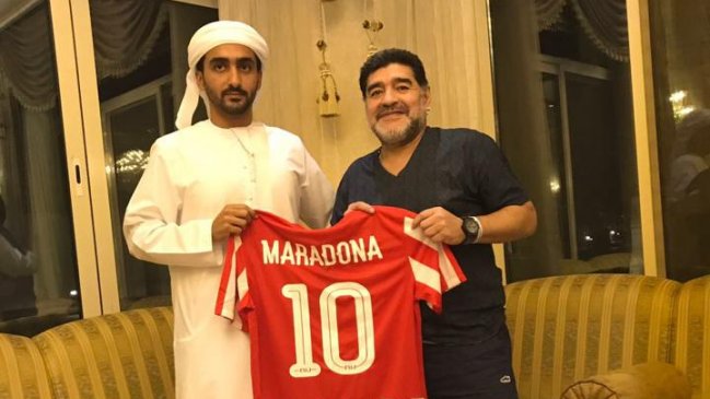 Maradona vuelve a ser entrenador tras firmar por un equipo de la segunda división de Emiratos Arabes