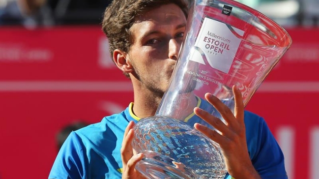 Pablo Carreño levantó el trofeo en el ATP de Estoril