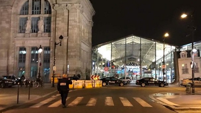 Policía evacuó la principal estación ferroviaria parisina