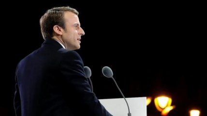 El primer día de Emmanuel Macron como presidente electo de Francia