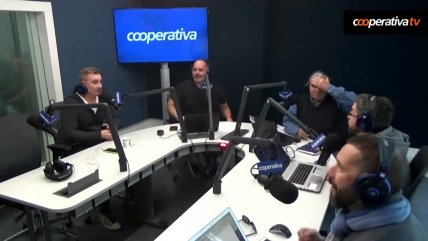 La exhibicionista promesa de Schiappacasse y Barticciotto si la UC es campeón