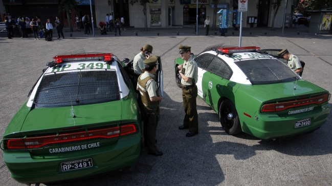 Persecución policial derivó en un atropello múltiple en Renca