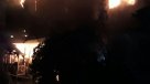 Incendio destruyó una vivienda en Rancagua