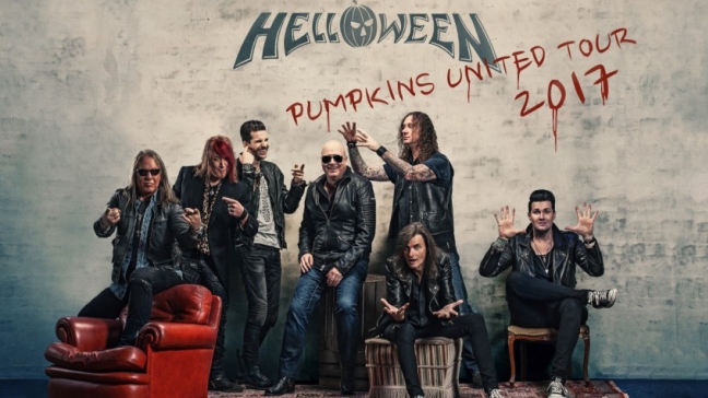 Integrantes históricos de Helloween agendaron show en Chile